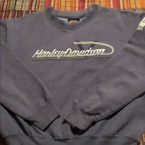 Women’s Harley Davidson cropped sweatshirt